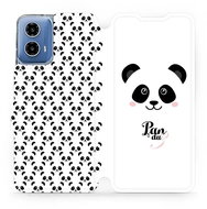Mobiwear flip book for Motorola Moto G34 5G - M030P - Phone Case