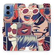 Mobiwear flip knížkové pro Motorola Moto G34 5G - VP18P - Phone Case