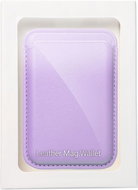 C4M PU Peněženka kompatibilní s MagSafe, šeříková - MagSafe peněženka