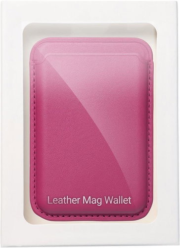 C4M PU Peněženka kompatibilní s MagSafe, růžová -  MagSafe Wallet - Main image