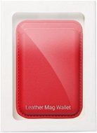 MagSafe Wallet C4M PU Peněženka kompatibilní s MagSafe, červená - MagSafe peněženka