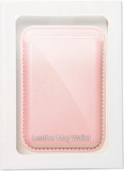 C4M PU Peněženka kompatibilní s MagSafe, pískově růžová - MagSafe peněženka