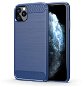 Carbon Case Flexible gumové pouzdro na iPhone 11 Pro Max, modré - Phone Case