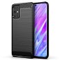 Carbon Case Flexible silikonový kryt na Samsung Galaxy S20 Ultra, černý - Phone Cover