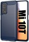 Carbon Case Flexible silikonový kryt na Xiaomi Mi 10T Lite, modrý - Phone Cover