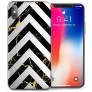 Caseflex Marble Arrows TPU gumové pouzdro na iPhone X/XS - Phone Case