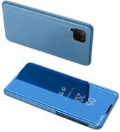 Clear View knížkové pouzdro na Huawei P40 Lite, modré - Phone Case