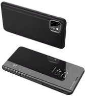 Clear View knížkové pouzdro na Huawei Y5p, černé - Phone Case