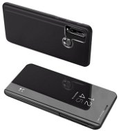 Clear View knížkové pouzdro na Huawei Y6p, černé - Phone Case