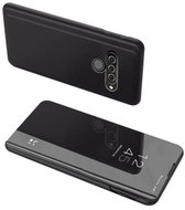 Clear View knížkové pouzdro na LG K50S, černé - Phone Case