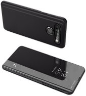 Clear View knížkové pouzdro na LG K61, černé - Phone Case