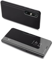 Clear View knížkové pouzdro na LG Velvet 5G, černé - Phone Case