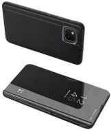 Clear View knížkové pouzdro na Realme 8 / 8 Pro, černé - Phone Case