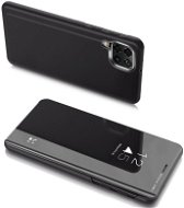 Clear View knížkové pouzdro na Samsung Galaxy A22 5G, černé - Phone Case