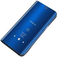 Clear View knížkové pouzdro na Samsung Galaxy A41, modré - Phone Case