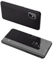 Clear View knížkové pouzdro na Samsung Galaxy A51 / Galaxy A31, černé - Phone Case