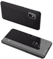 Clear View knížkové pouzdro na Samsung Galaxy M31s, černé - Phone Case