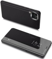 Phone Case Clear View knížkové pouzdro na Samsung Galaxy M53 5G, černé - Pouzdro na mobil