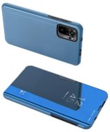 Clear View knížkové pouzdro na Xiaomi Poco M4 Pro 5G, modré - Phone Case