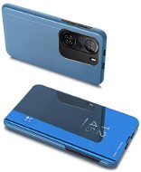 Clear View knížkové pouzdro na Xiaomi Redmi K40 / Poco F3, modré - Phone Case