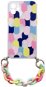 Color Chain silikonový kryt na iPhone XS / X, multicolor, 43148 - Phone Cover