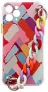 Color Chain silikonový kryt na iPhone XS / X, multicolor, 43292 - Phone Cover