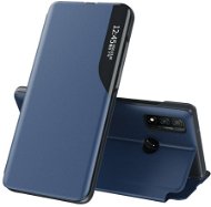 Eco Leather View knížkové pouzdro na Huawei P Smart 2021, modré - Phone Case