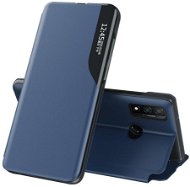 Eco Leather View knížkové pouzdro na Huawei P40 Lite, modré - Phone Case