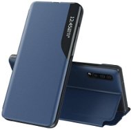 Eco Leather View knížkové pouzdro na Huawei P40 Pro, modré - Phone Case