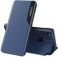 Eco Leather View knižkové puzdro na Samsung Galaxy A11/M11, modré - Puzdro na mobil