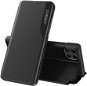 Phone Case Eco Leather View knížkové pouzdro na Samsung Galaxy A22 4G, černé - Pouzdro na mobil