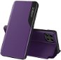 Phone Case Eco Leather View knížkové pouzdro na Samsung Galaxy A22 4G, fialové - Pouzdro na mobil