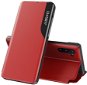 Eco Leather View knížkové pouzdro na Samsung Galaxy Note 10, červené - Pouzdro na mobil