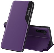 Eco Leather View knížkové pouzdro na Samsung Galaxy Note 10, fialové - Phone Case