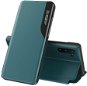 Eco Leather View knížkové pouzdro na Samsung Galaxy Note 10, zelené - Phone Case