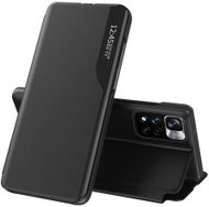 Eco Leather View knížkové pouzdro na Xiaomi Poco M4 Pro 5G, černé - Phone Case