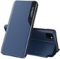 Eco Leather View knižkové puzdro na Xiaomi Poco X3 NFC/X3 Pro, modré - Puzdro na mobil
