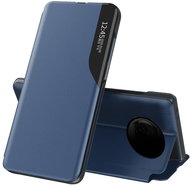 Eco Leather View knížkové pouzdro na Xiaomi Redmi Note 9T 5G, modré - Phone Case