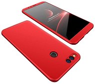 GKK 360 Full Body plastové pouzdro na Huawei Honor 7X, červené - Phone Case
