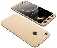 GKK 360 Full Body plastové pouzdro na Xiaomi Redmi Note 5A Prime, zlaté - Phone Case