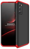 GKK 360 Full Body plastový kryt na Samsung Galaxy S20, černý/červený - Phone Cover