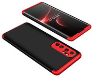 GKK 360 Full Body plastový kryt na Xiaomi Mi 10 Lite, černý/červený, 07799 - Phone Cover