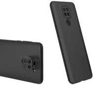 GKK 360 Full Body plastový kryt na Xiaomi Redmi 10X 4G / Redmi Note 9, černý - Phone Cover