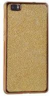 Glitter silikonový kryt na Samsung Galaxy A3 2017, zlatý - Phone Cover
