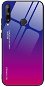 Gradient Glass plastový kryt na Huawei P40 Lite E, ružový/fialový - Kryt na mobil
