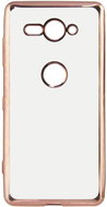 gumové pouzdro Metalic Slim na Sony Xperia XZ2 růžové - Phone Case