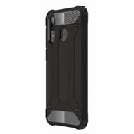 Hybrid Armor plastové pouzdro na Samsung Galaxy A30, černé - Phone Case