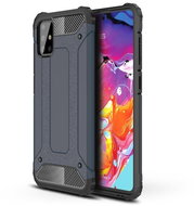 Hybrid Armor plastové pouzdro na Samsung Galaxy A71, modré - Phone Case