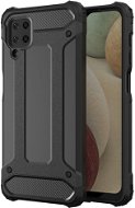 Phone Cover Hybrid Armor plastový kryt na Samsung Galaxy A12 / M12, černý - Kryt na mobil
