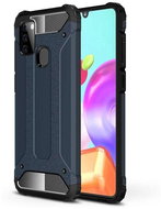 Hybrid Armor plastový kryt na Samsung Galaxy A21S, modrý - Phone Cover